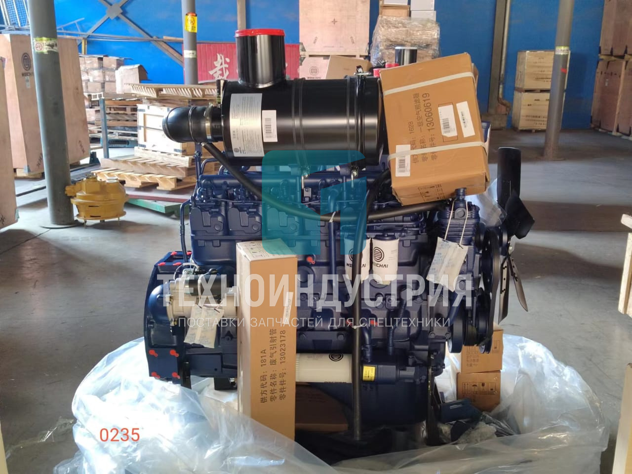 Двигатель Weichai-Deutz WP6G125E22 DHB06G0235*01 Техноиндустрия Челябинск